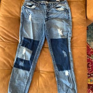Patchwork Nanette Lepore Jeans - Size 8